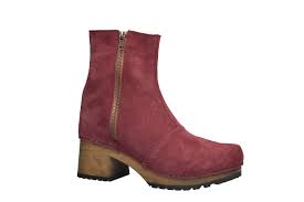 Sanita Wood Britt Støvle Bordeaux