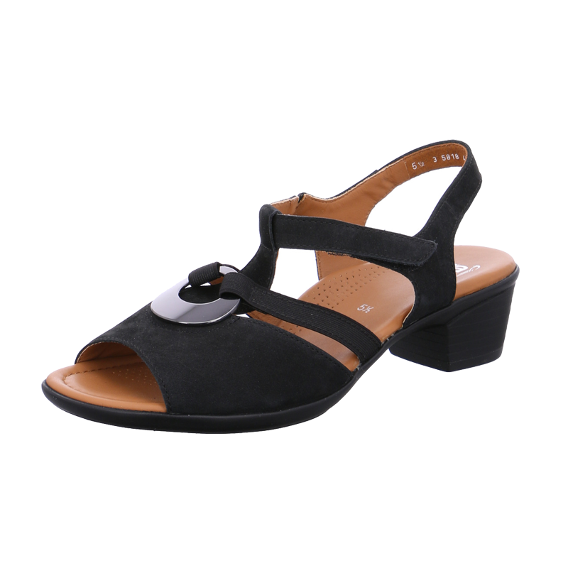 ARA SANDAL I SORT