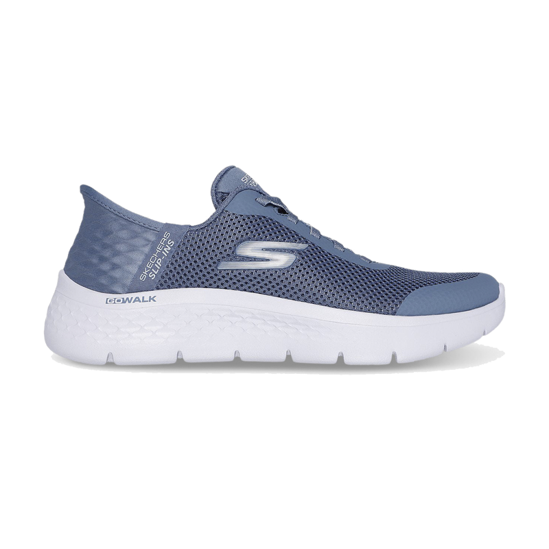 SKECHERS WOMENS GO WALK FLEX  LYS BLÅ