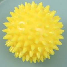 Massagebold Gul 6,5 Cm