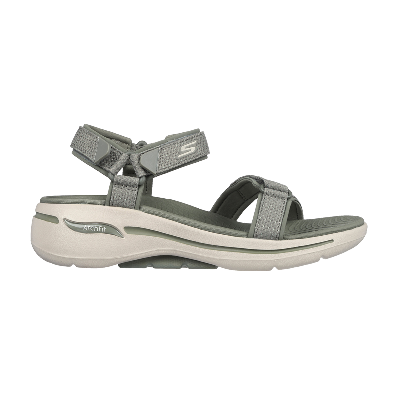 SKECHERS GO WALK ARCH FIT SANDAL GRØN