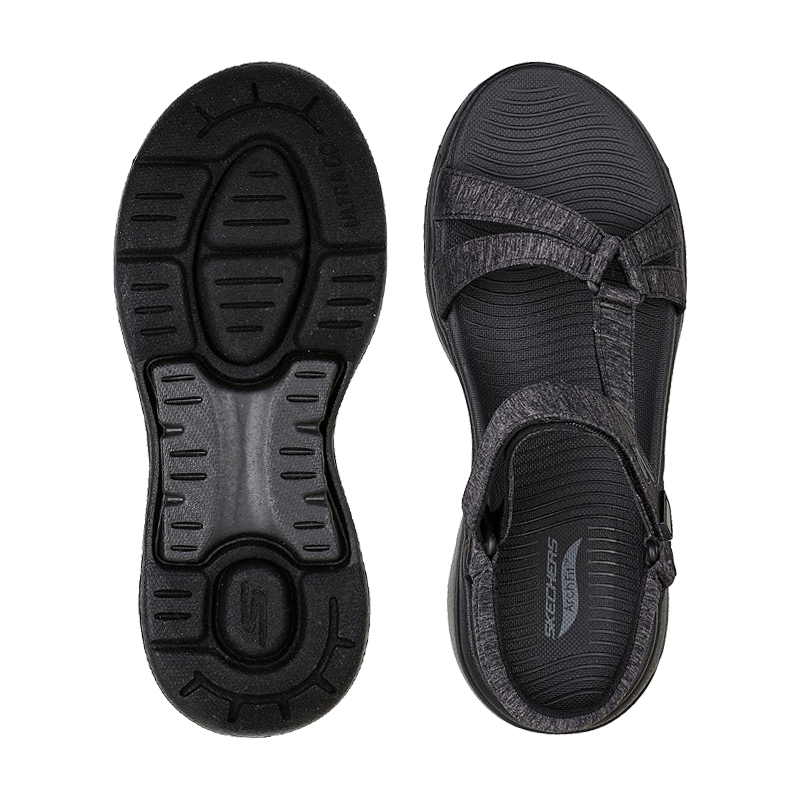 140293-01-Skechers-womens-go-walk-arch-fit-sandal-sort