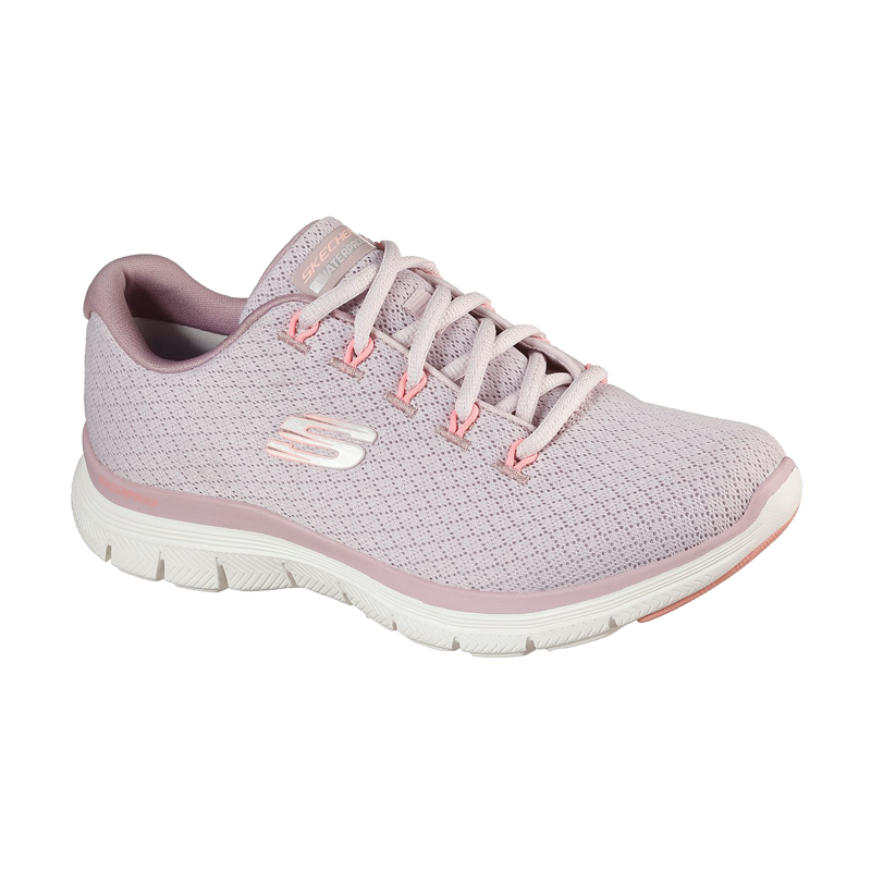 SKECHERS WOMENS FLEX APPEAL WP PINK
