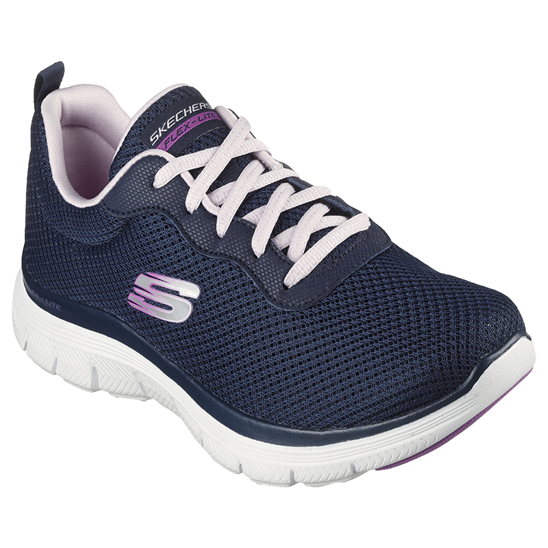 SKECHERS WOMENS FLEX APPEAL 4.0 BLÅ