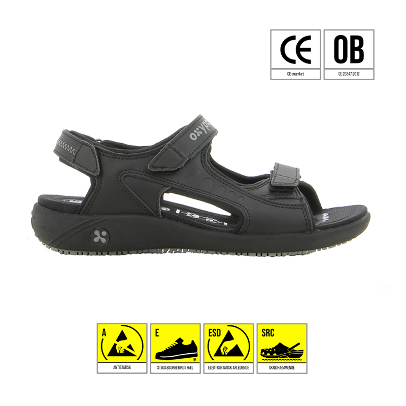 SAFETY JOGGER OXYPAS SORT OLGA/ODILE