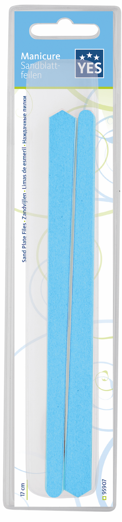 Yes Sandfile 17,5 Cm X 10 Stk.