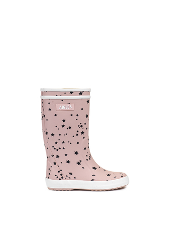 Aigle Lollypop Gummistøvle Pink Star