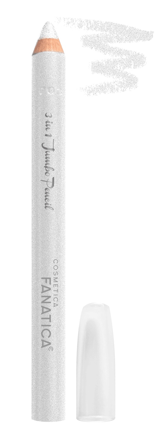 Fanatica Jumbo 3I1 Glitter Hvid