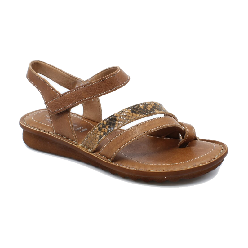 RELAXSHOE SANDAL BRUN