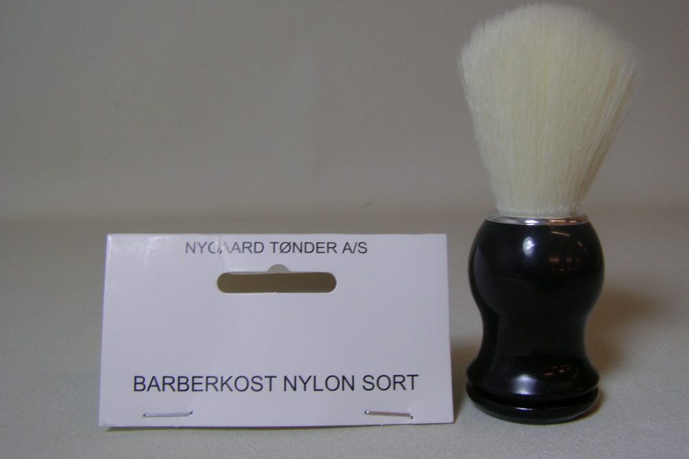 Barberkost Nylon Sort