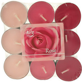 Duftlys Rose 18 Stk.
