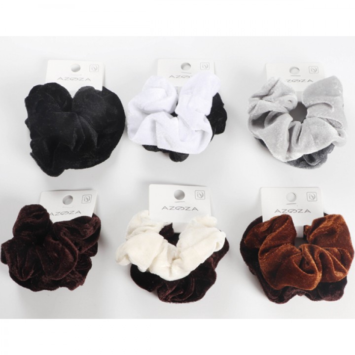Azoza Scrunchies x 2 Ass. Fv.
