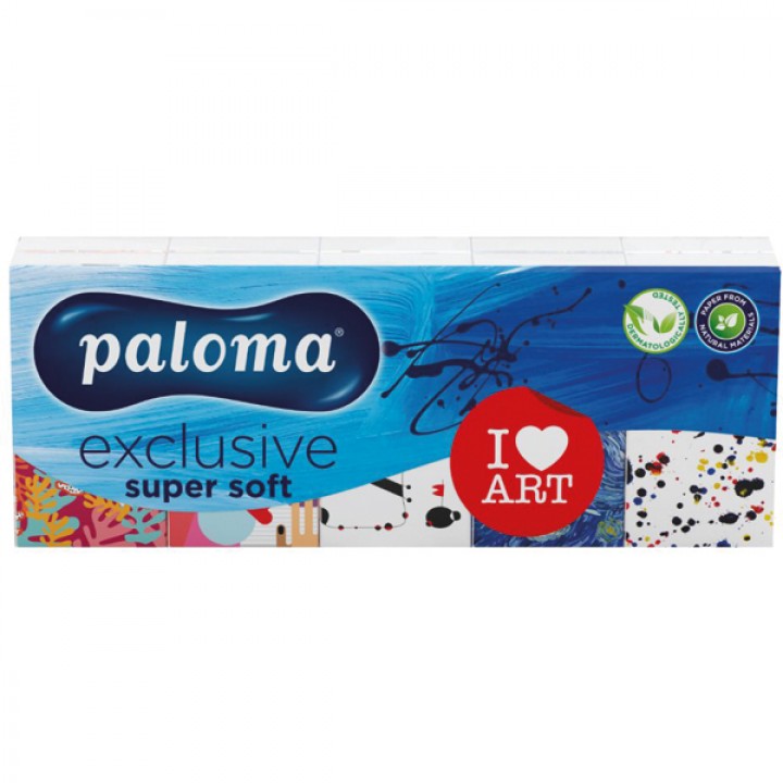 Paloma Soft Lommetørlæde X10