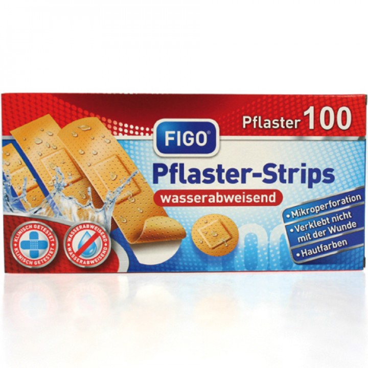 Figo Plaster Vandfast 100 Stk.