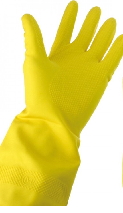 Gummihandske Latex Large