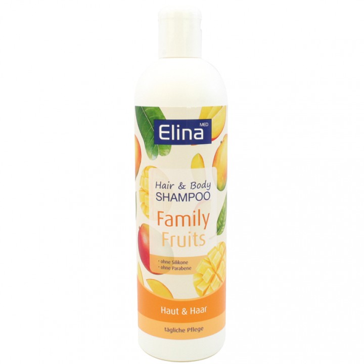 Elina Hair & Body Family Frugt 500 ml.