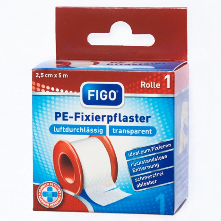 Figo Plaster 2,5 cm x 5 meter
