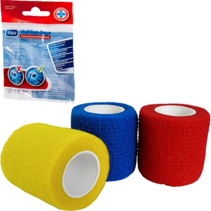 Elastisk Selvklæbende Bandage Ass.