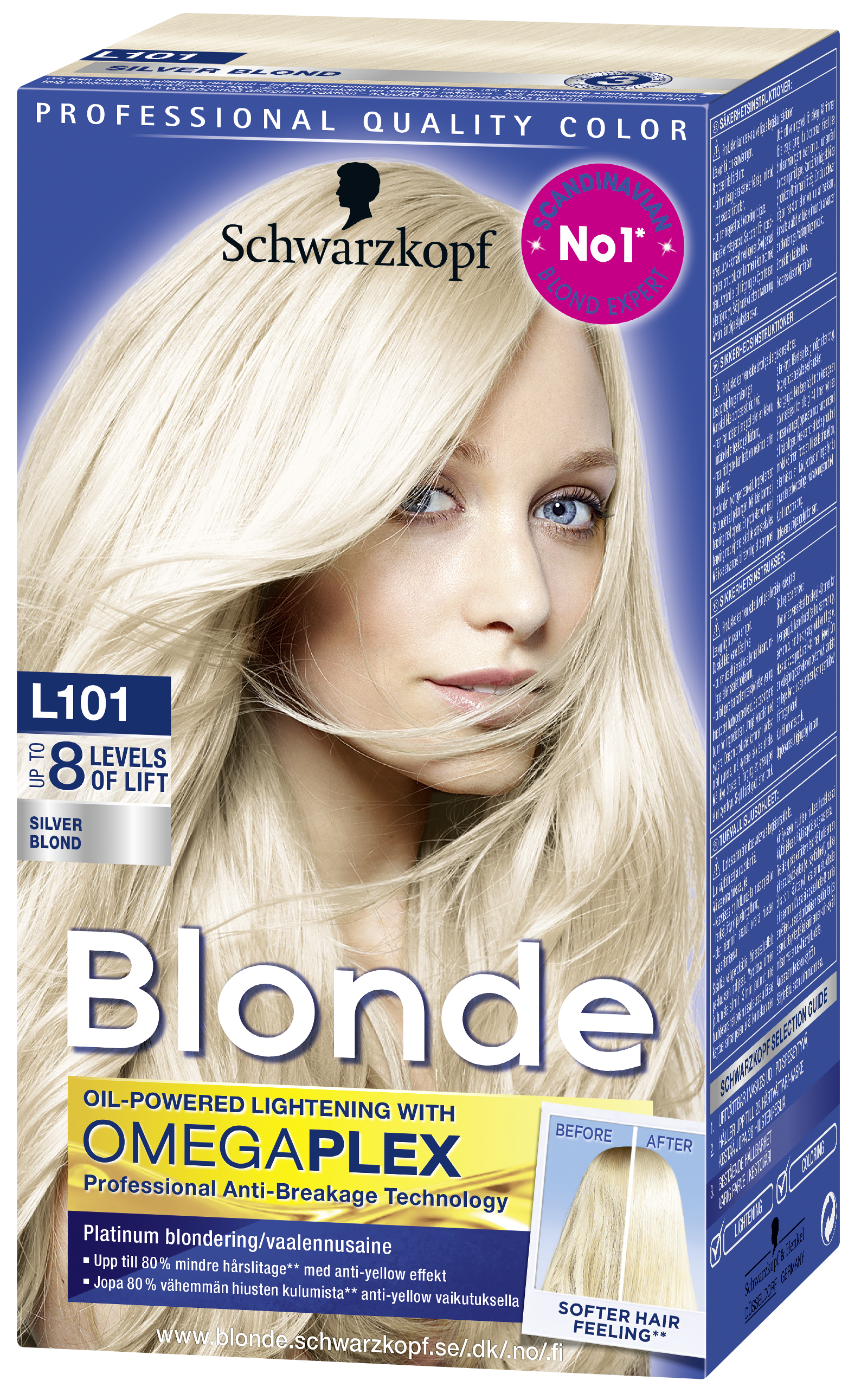 Poly Blonde Sølv Blond L101