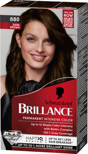 Poly Brillance Mørkebrun 880