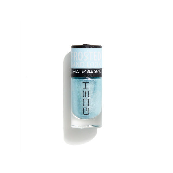 Gosh Frosted Neglelak Fr. Soft Blue 08