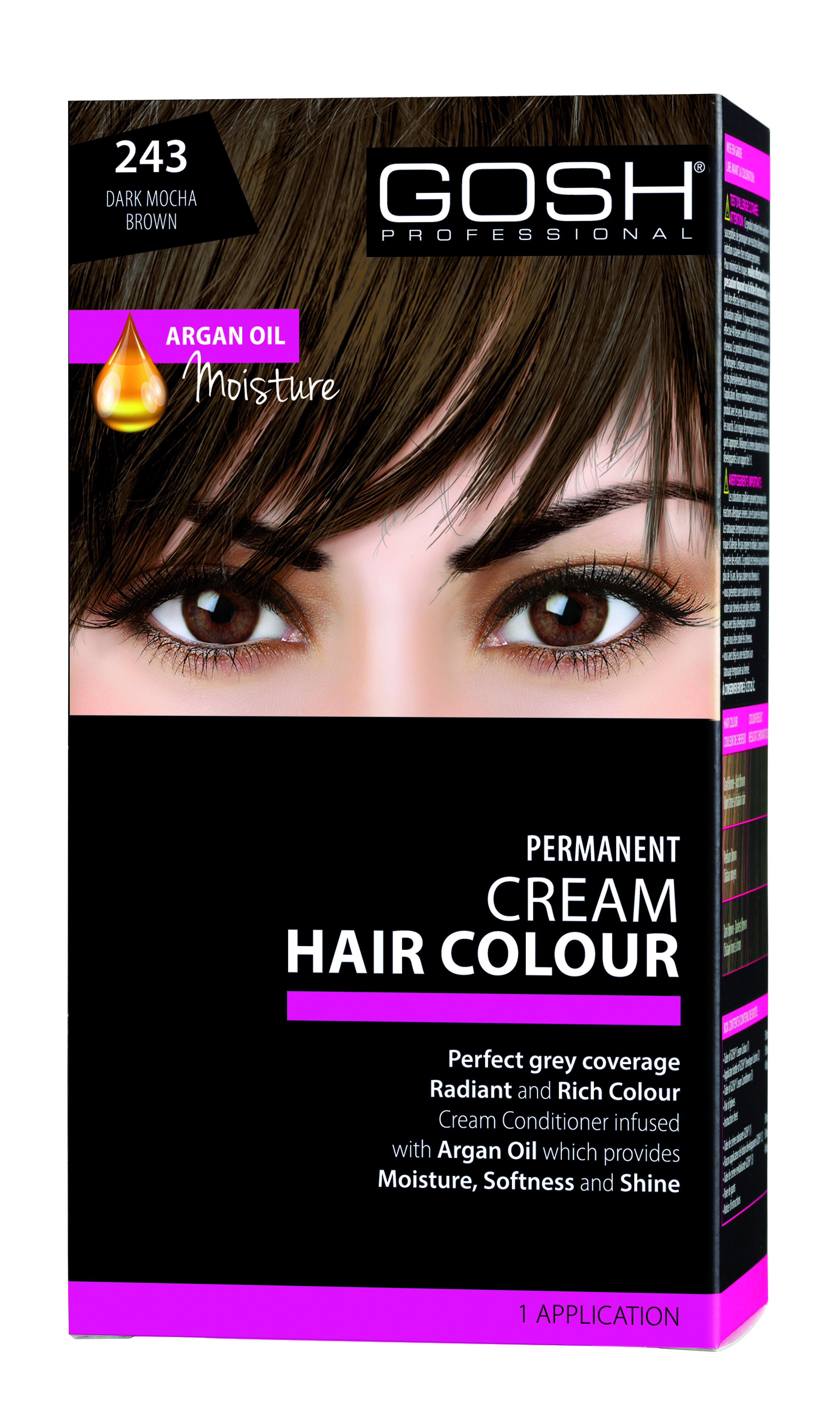 Gosh Hair Dark Mocha Brown 243