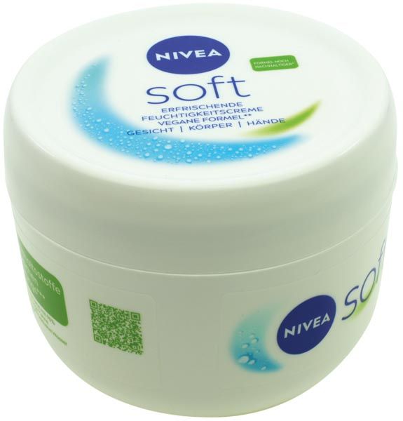 Nivea Soft Hudcreme Krk. 375 ml.