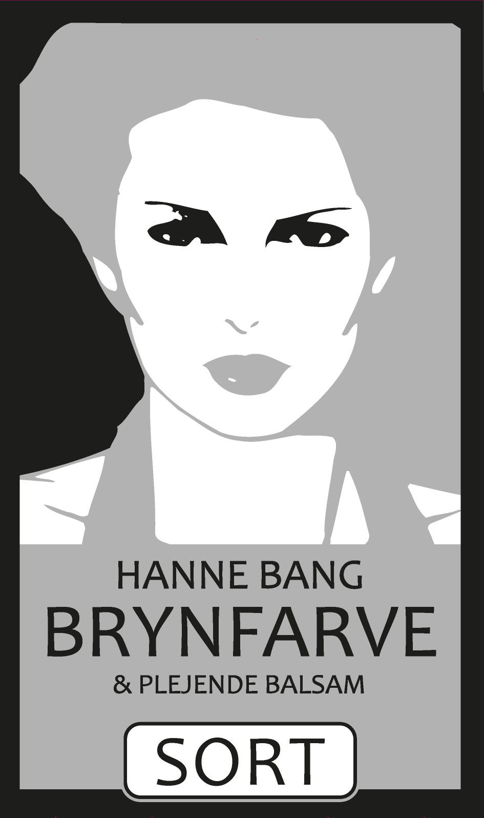 H.B. Øjenbrynsfarve Sort
