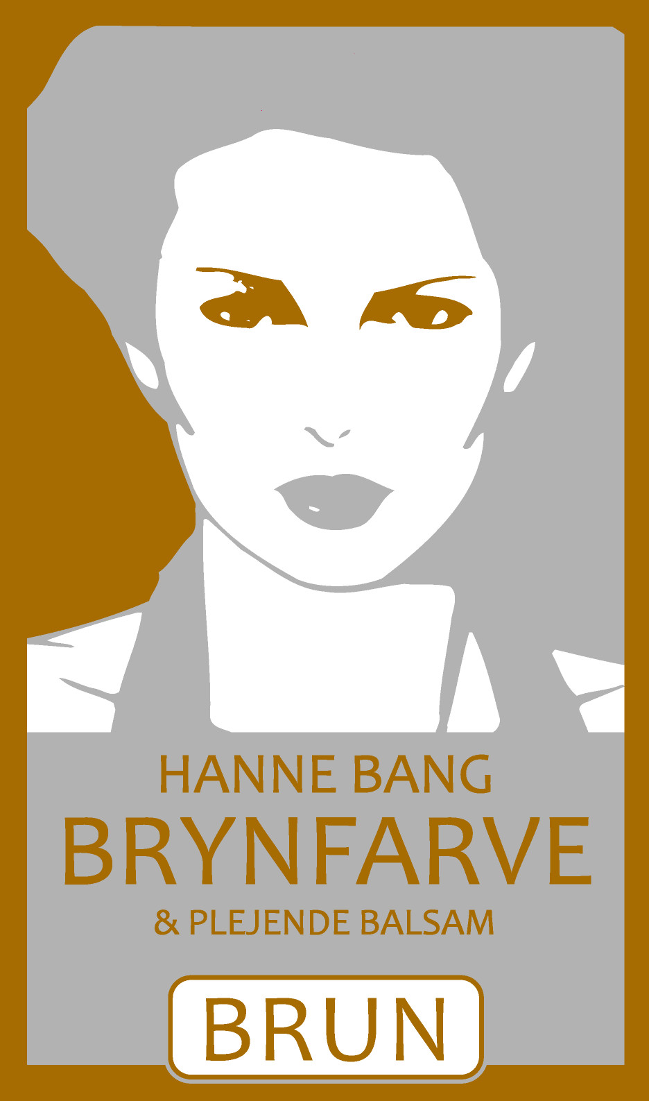 H.B. Øjenbrynsfarve Brun