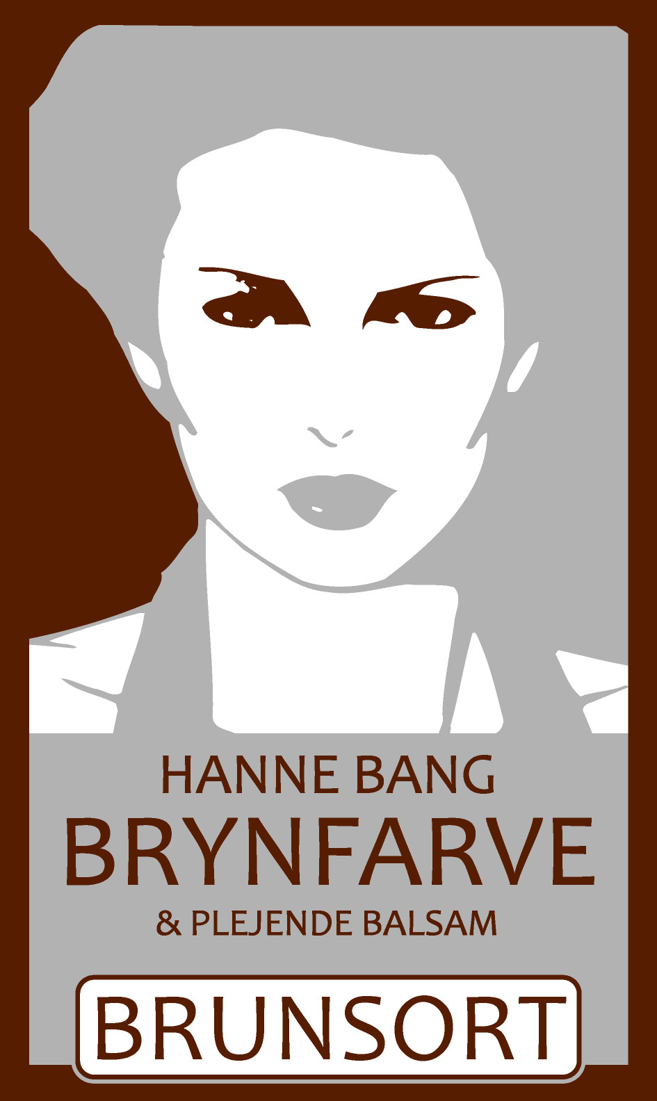 H.B. Øjenbrynsfarve Brunsort