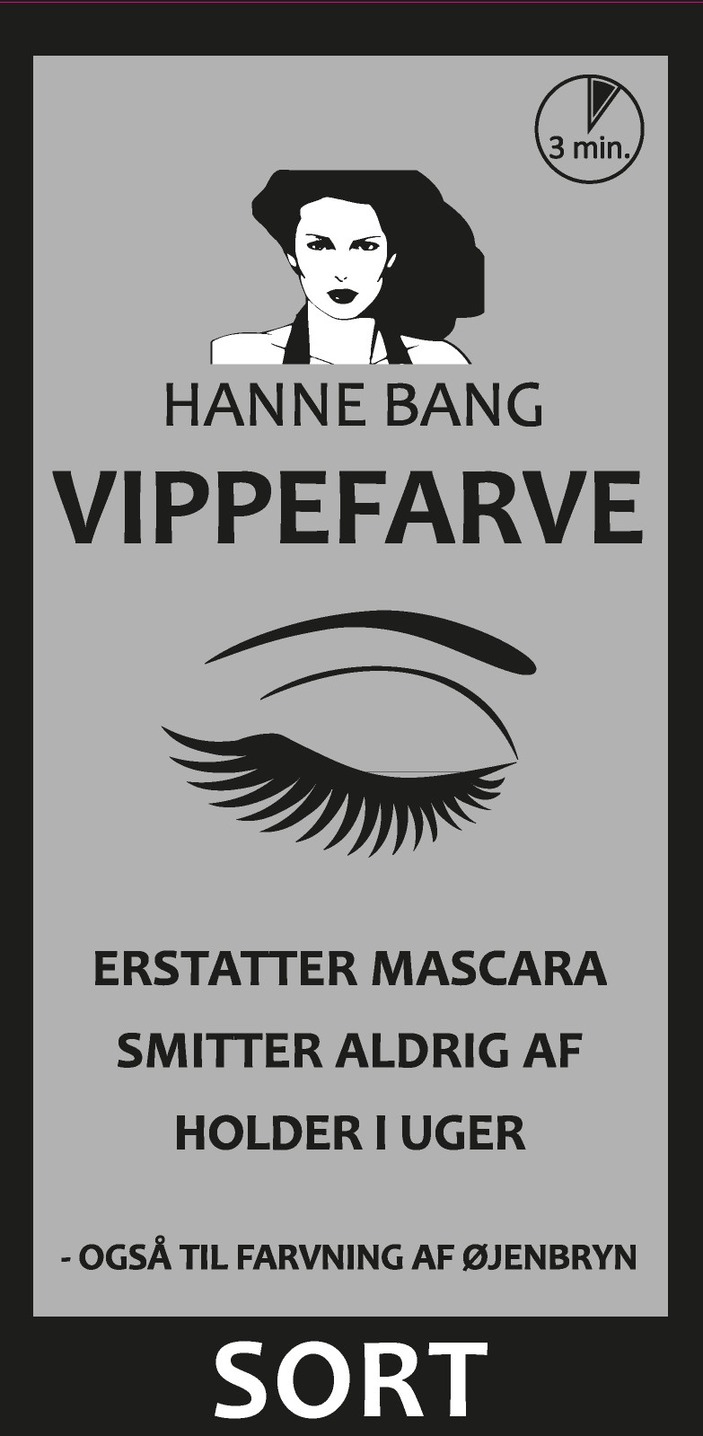H.B. Vippefarve Sort