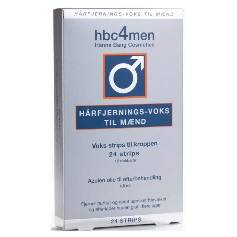 H.B. Mænd Strip-Wax M/24