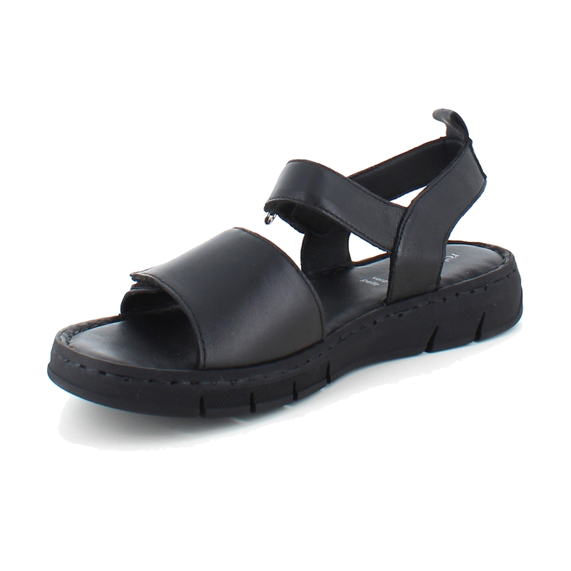 RELAXHOE SANDAL SORT M/HÆLREM