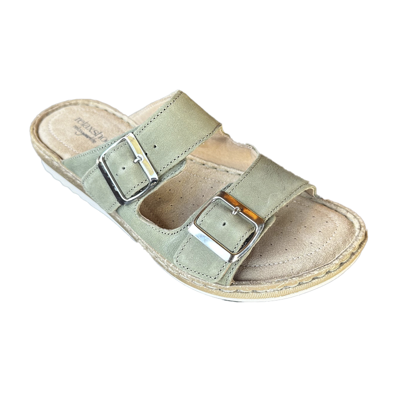 RELAXSHOE SANDAL MED TO REMME GRØN