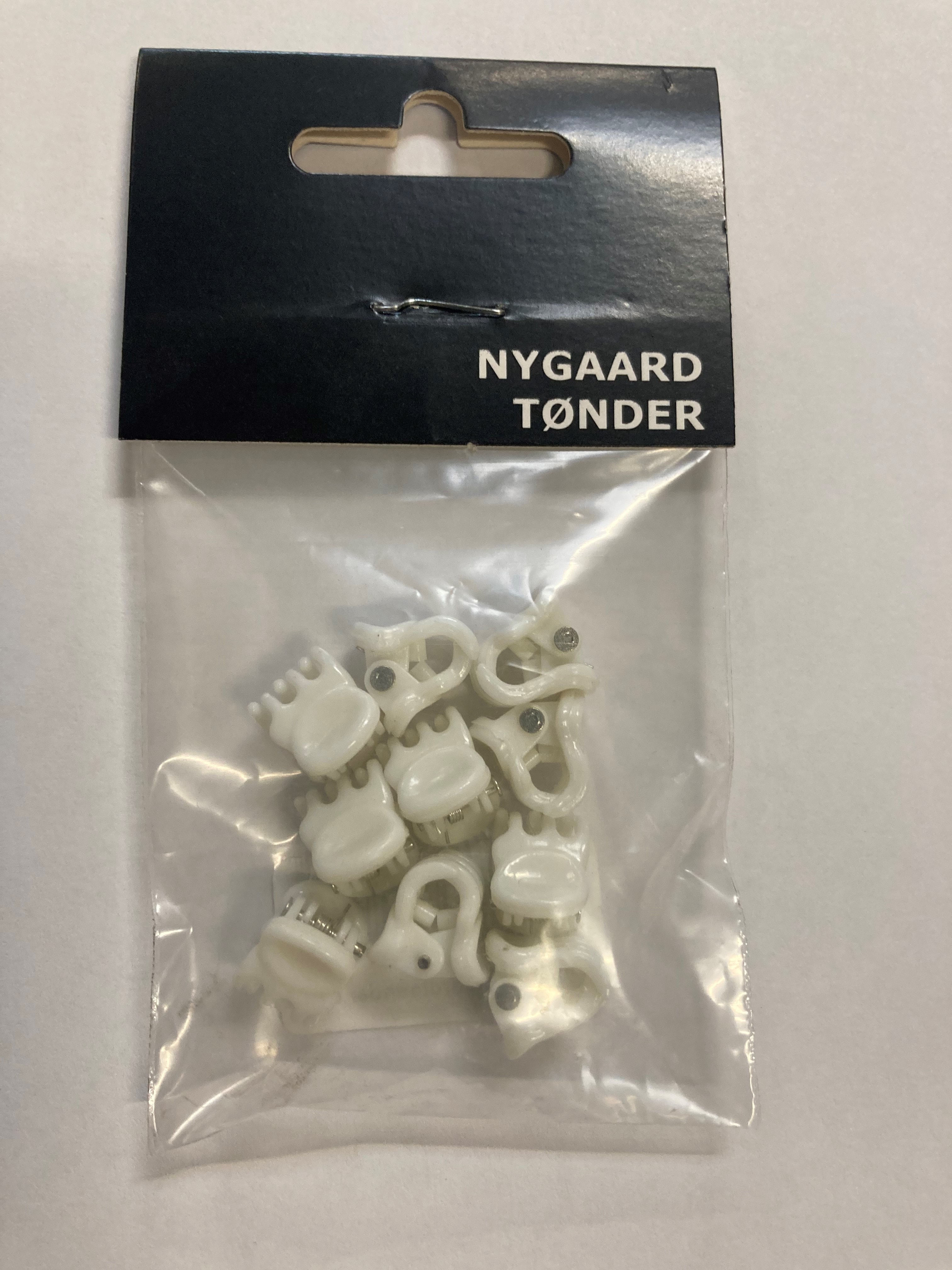 Faldklemme Mini X 10 Hvid