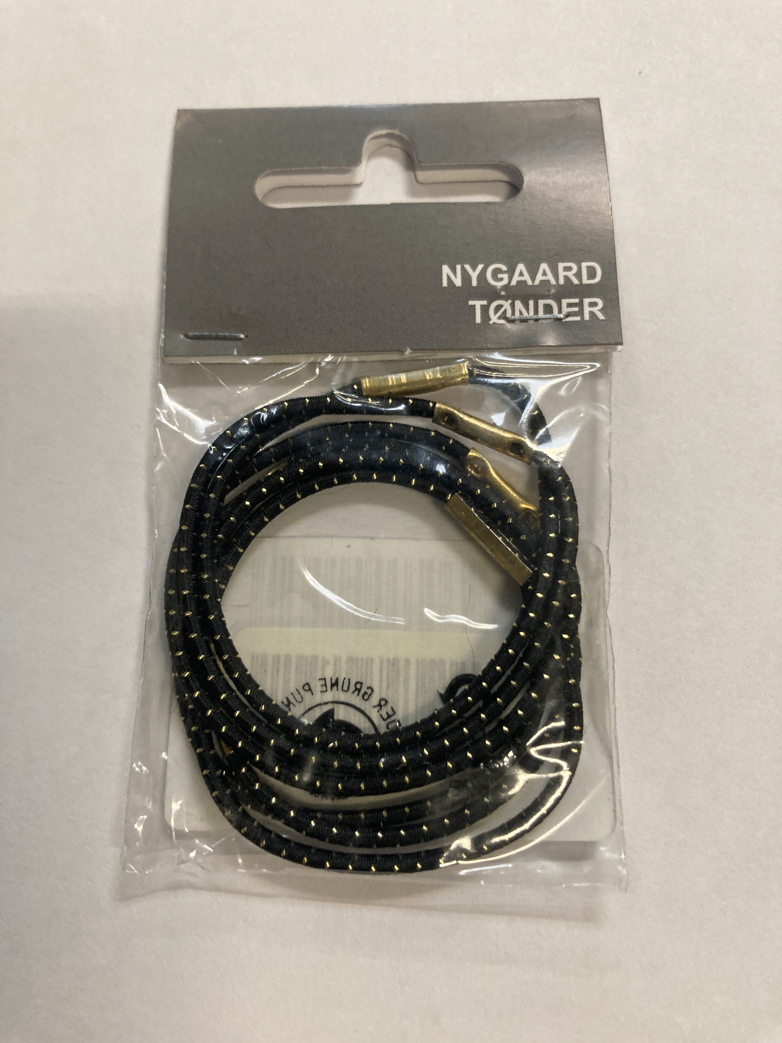 Hårelastik Tynd X 6 Sort