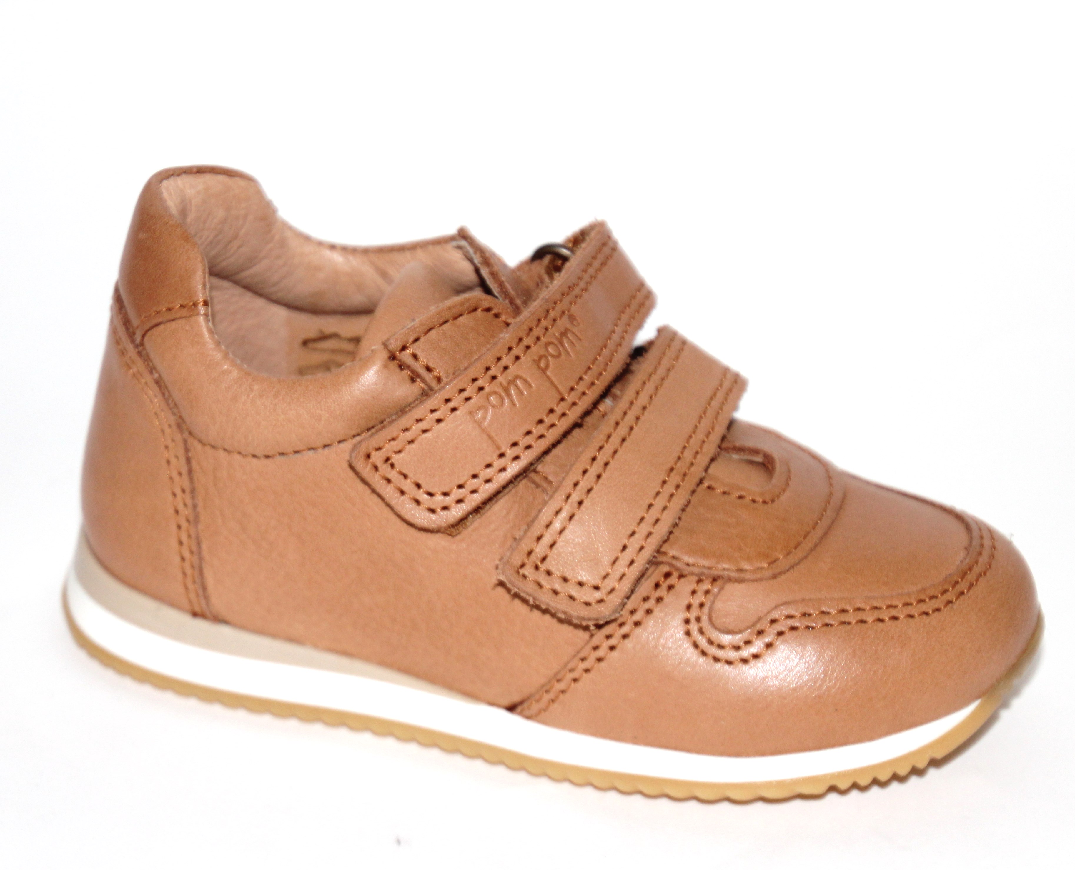 Pom Pom Sneakers Camel