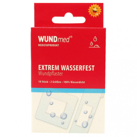 WundMed Extrem Vandfast Plaster 10 stk.
