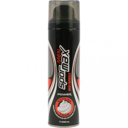Spormax Power Barberskum 250 ml.