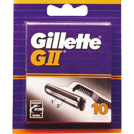 Gillette G II Barberblade 10 stk.