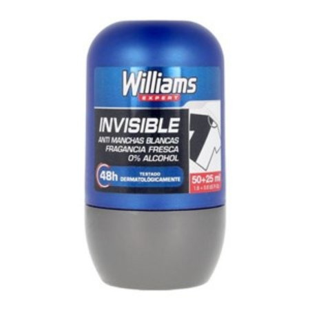 Williams Roll On Invisible 75 Ml.