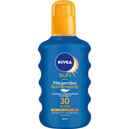 Nivea Sun Solspray Faktor 30    200 ml.