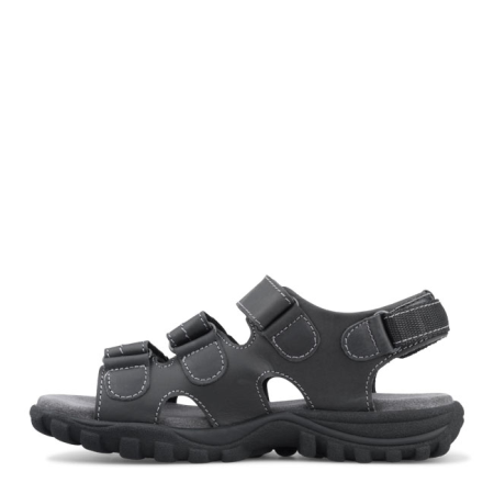 overdrivelse kran Sommerhus Green Comfort Velcro Sandal Sort